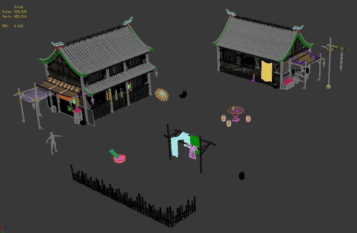 Medium city - residential 3 3D model_4