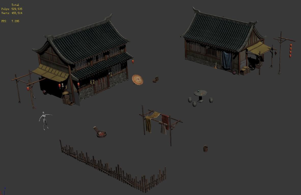 Medium city - residential 3 3D model_3