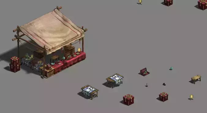 Medium city - stall 2