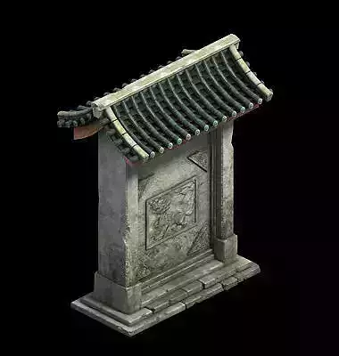 Medium city - entrance