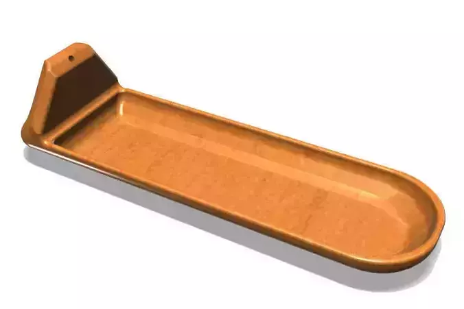 Stylish Rounded Incense Burner 3D print model