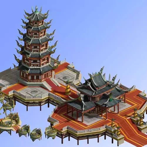 Game Model - Chinese Ancient Architecture