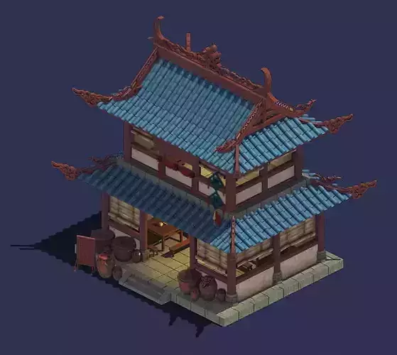 Ancient Chinese City - Pub 01