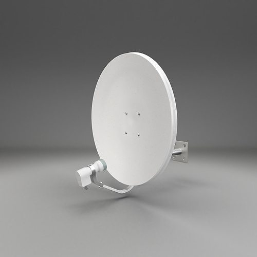 Satellite dish 3D model