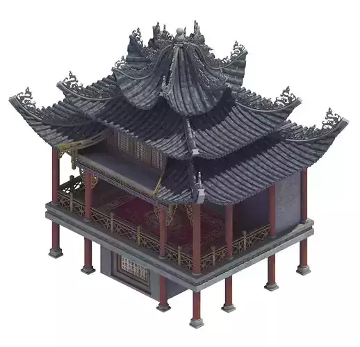 ient Chinese - Cultural Building - Theater House