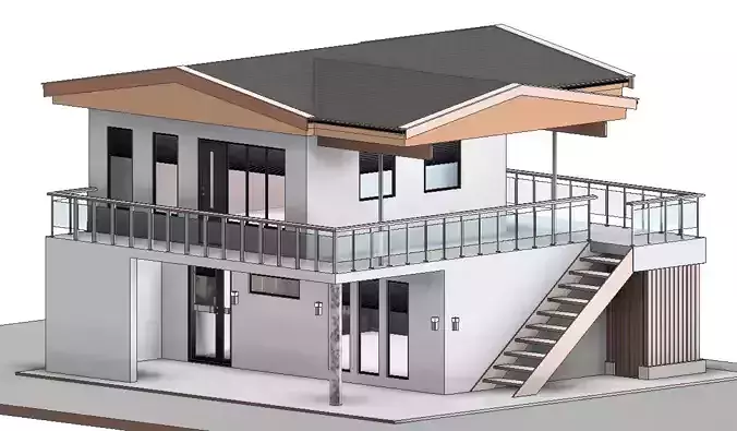House  construction design building industry 3d files