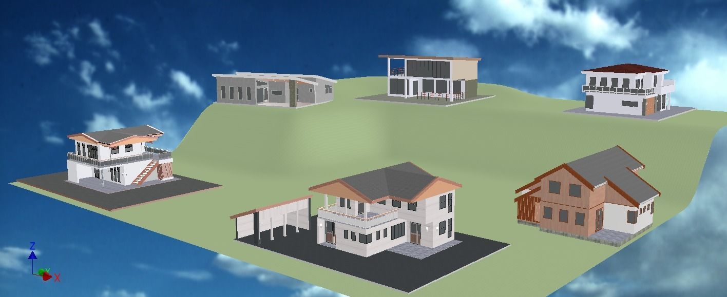 House construction design building industry 3d files 3D model_6