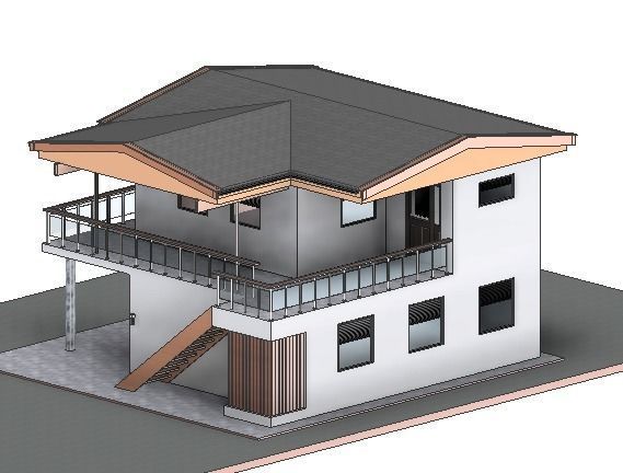 House construction design building industry 3d files 3D model_2