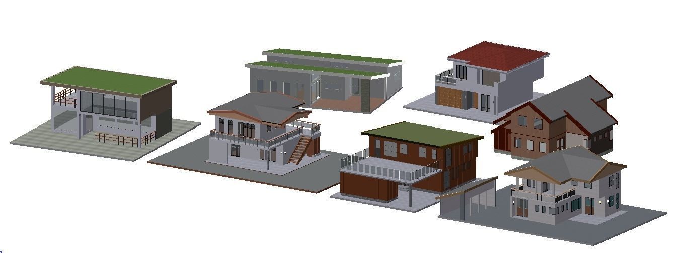 House construction design building industry 3d files 3D model_5