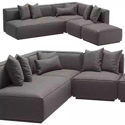 MoDRN Naturals Wheaton Modular Sofa