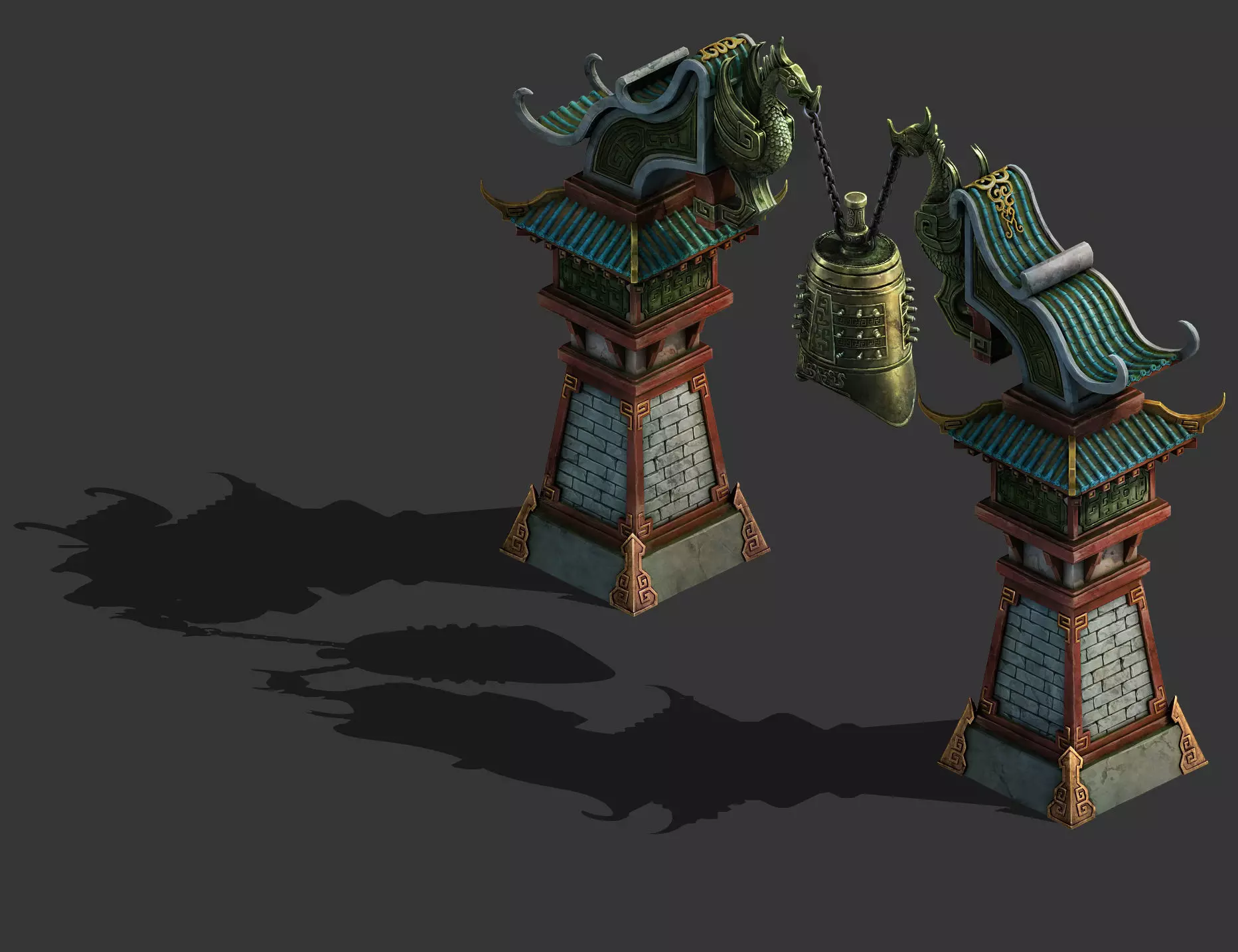 Main City - Steel Bell 3D model