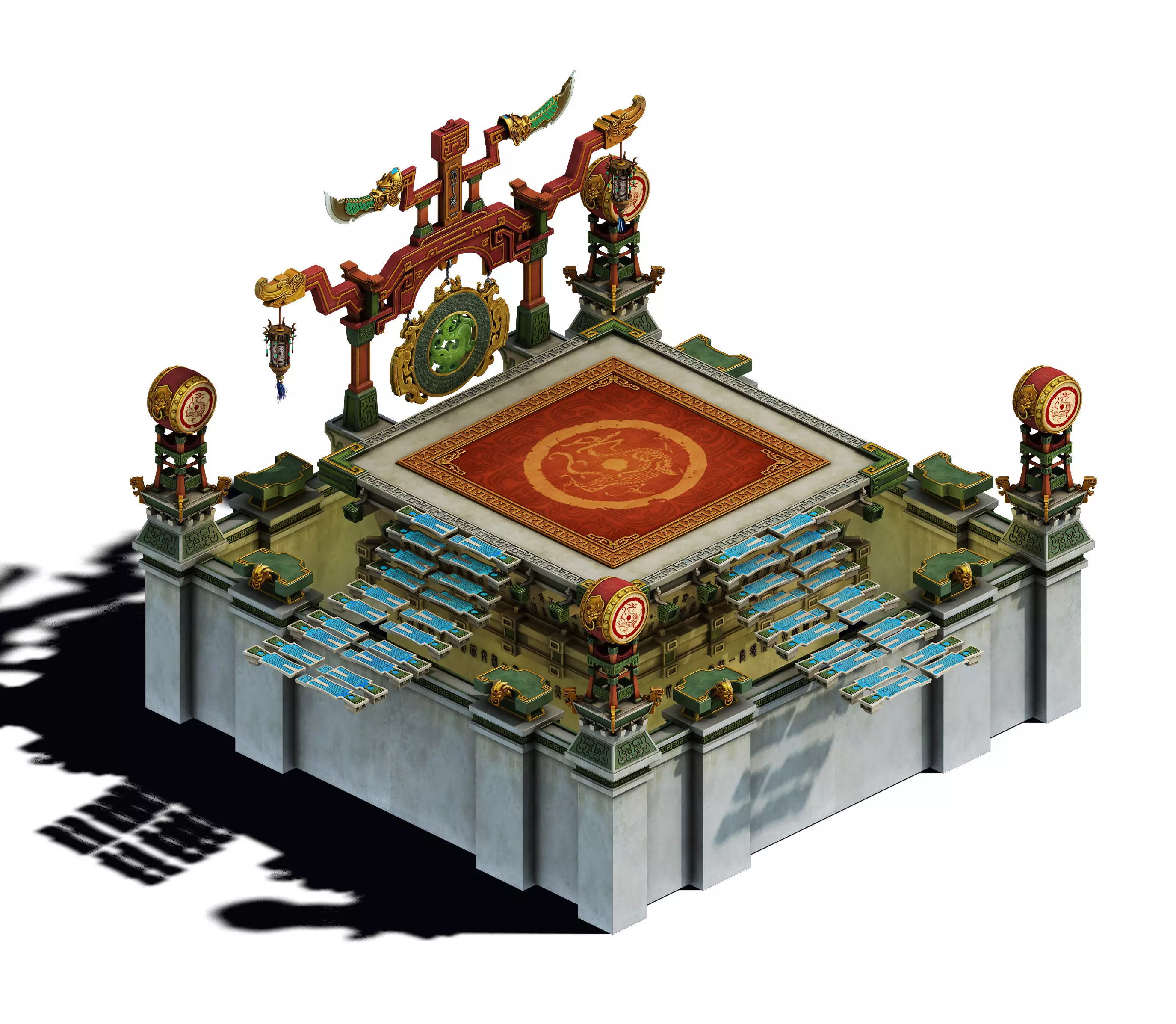 Main City - Arena 3D model_0