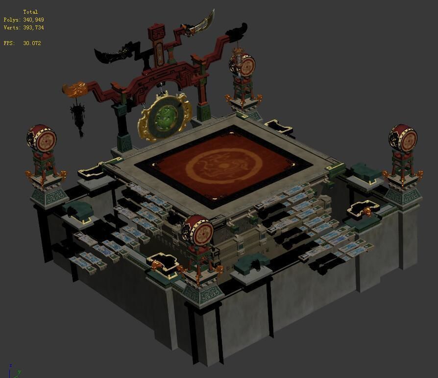 Main City - Arena 3D model_3