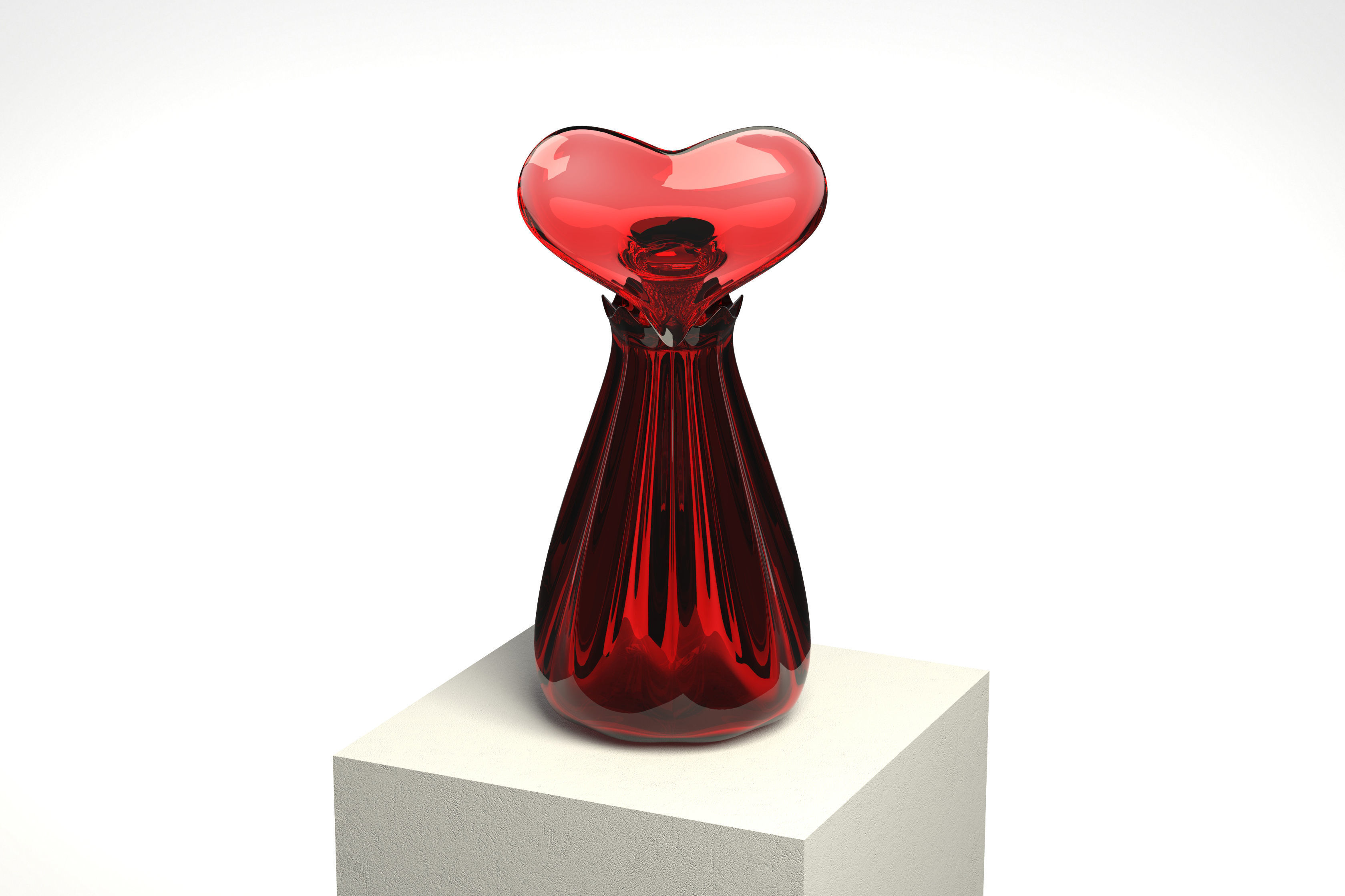 Perfume bottle 3D print model
