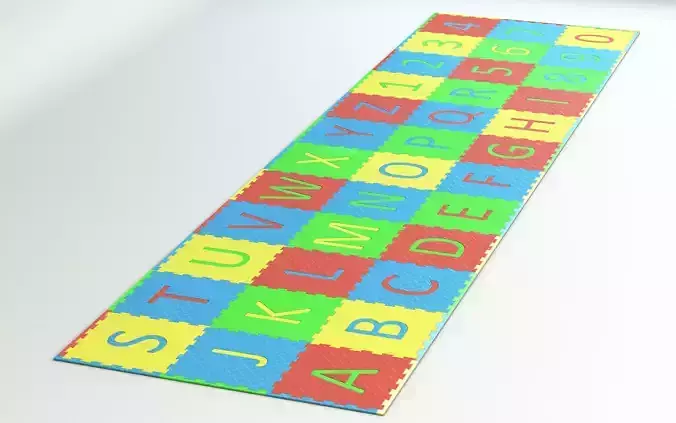 Childrens Playroom Foam Floor Tiles