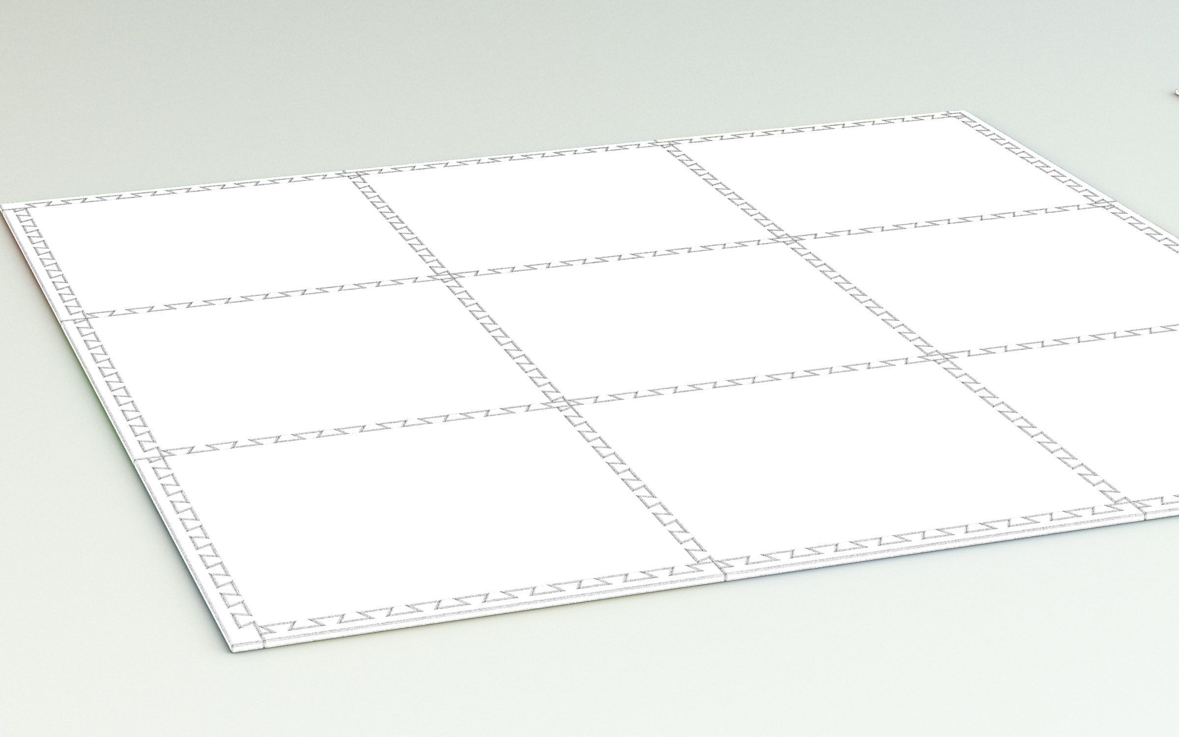 Childrens Playroom Foam Floor Tiles 3D model_13