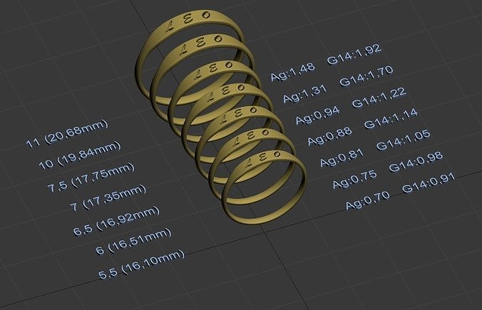 Leo  jewelry ring with carved inscription 3D print model