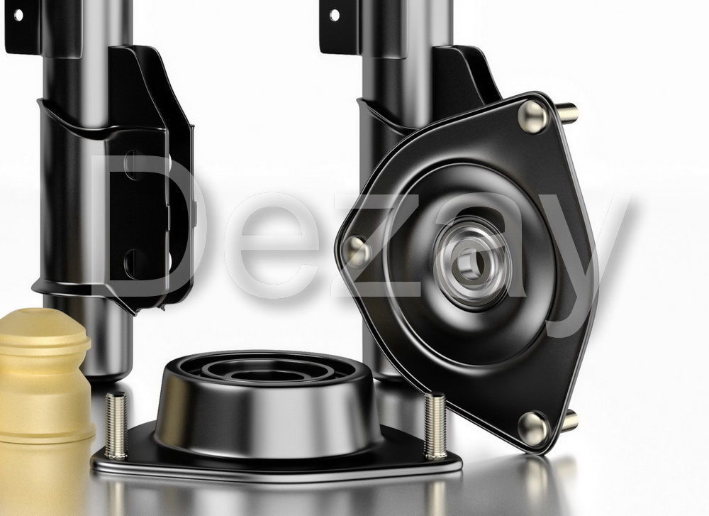 Set of spare parts shock absorber and 3D model_2