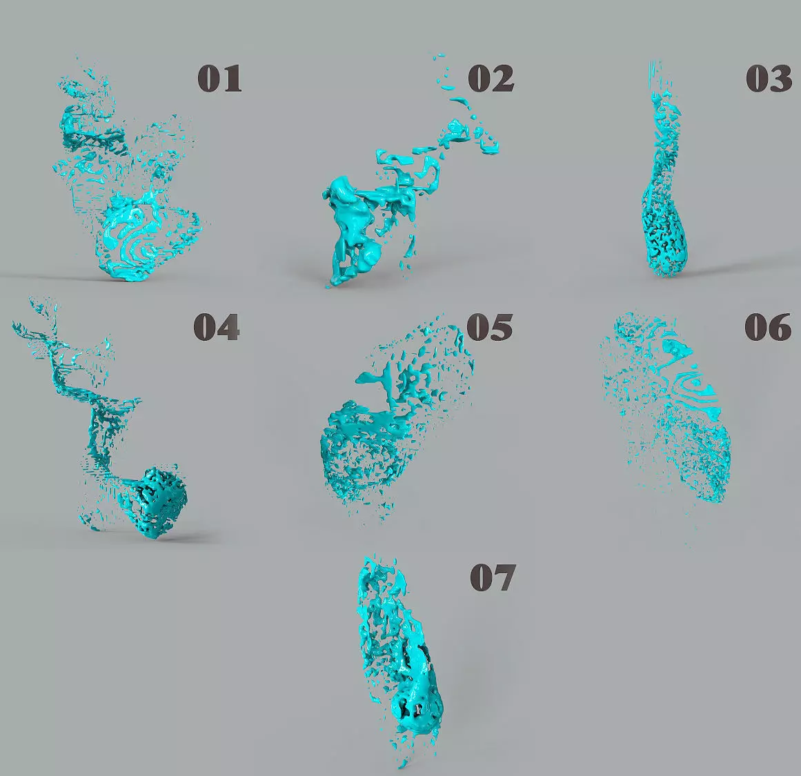 collection liquid Spray 3D model