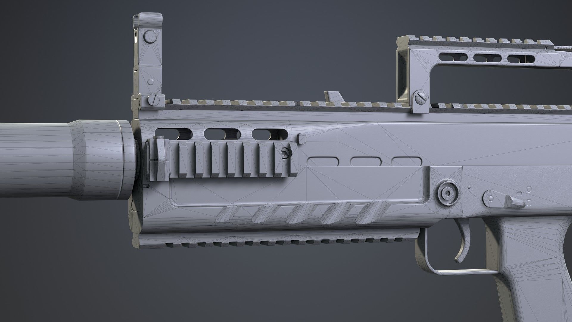 Ash 12 Low-poly 3D model_22