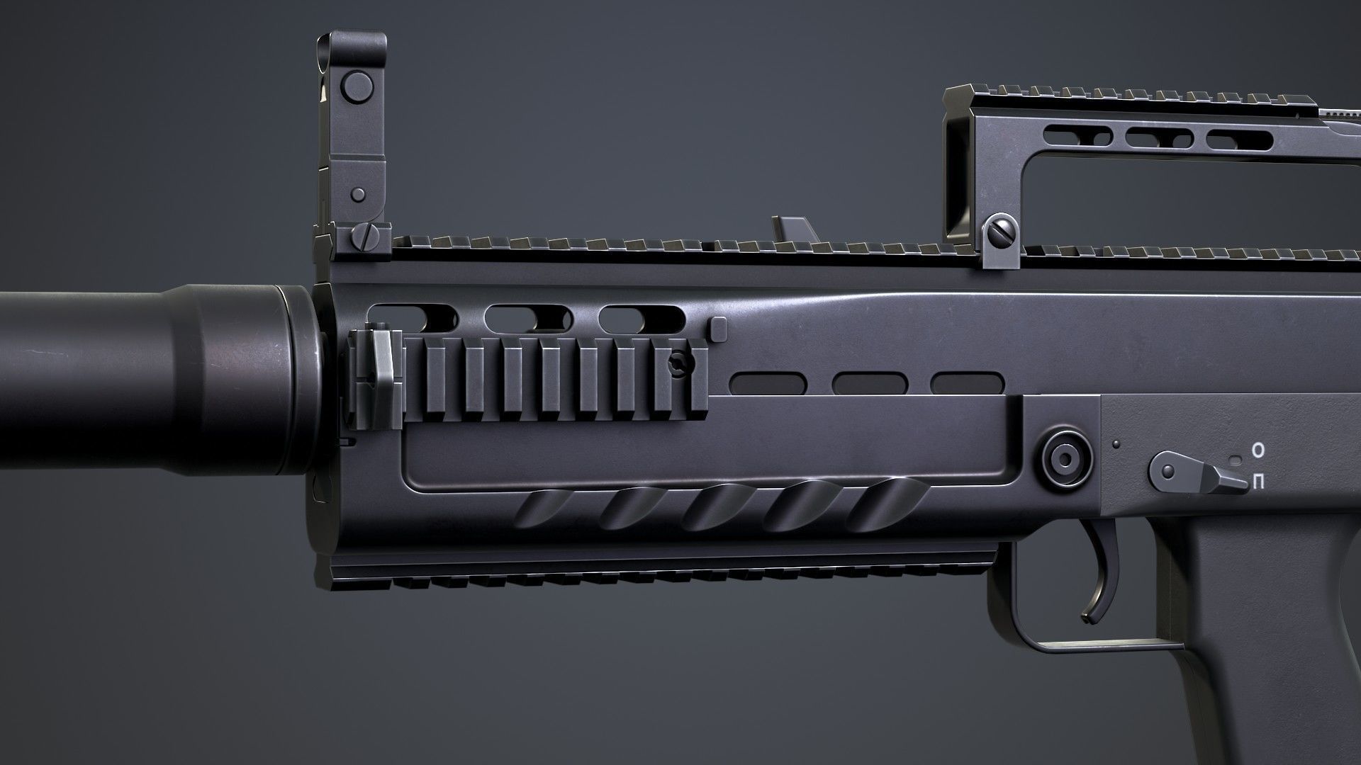 Ash 12 Low-poly 3D model_5