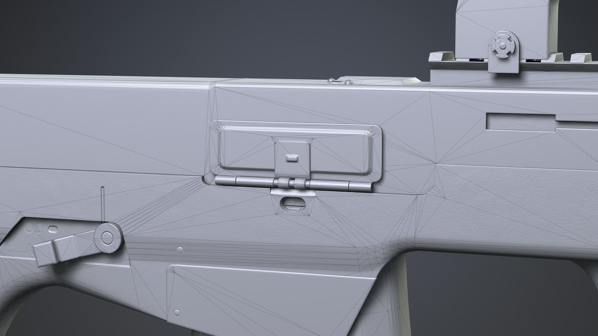 Ash 12 Low-poly 3D model_25