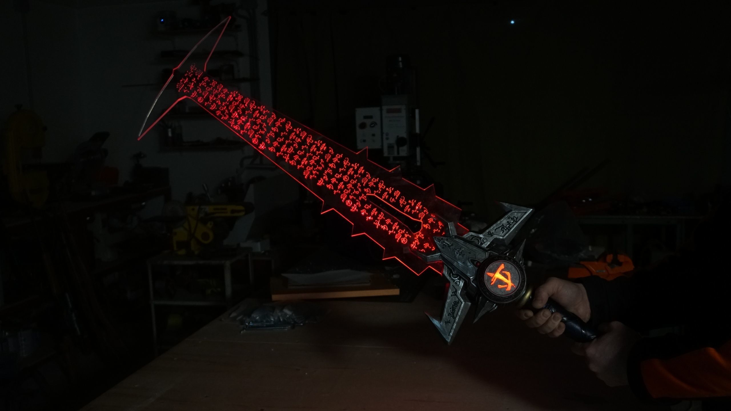 DOOM Eternal Crucible  3D print model_27