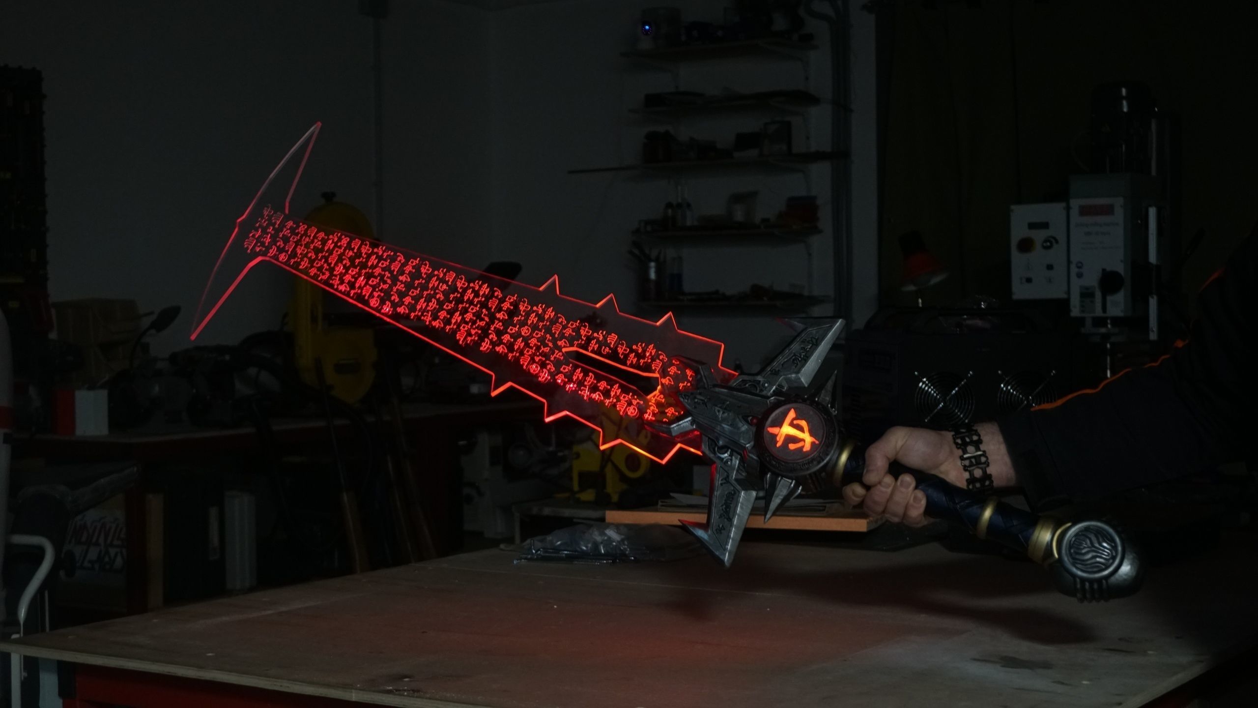 DOOM Eternal Crucible  3D print model_33