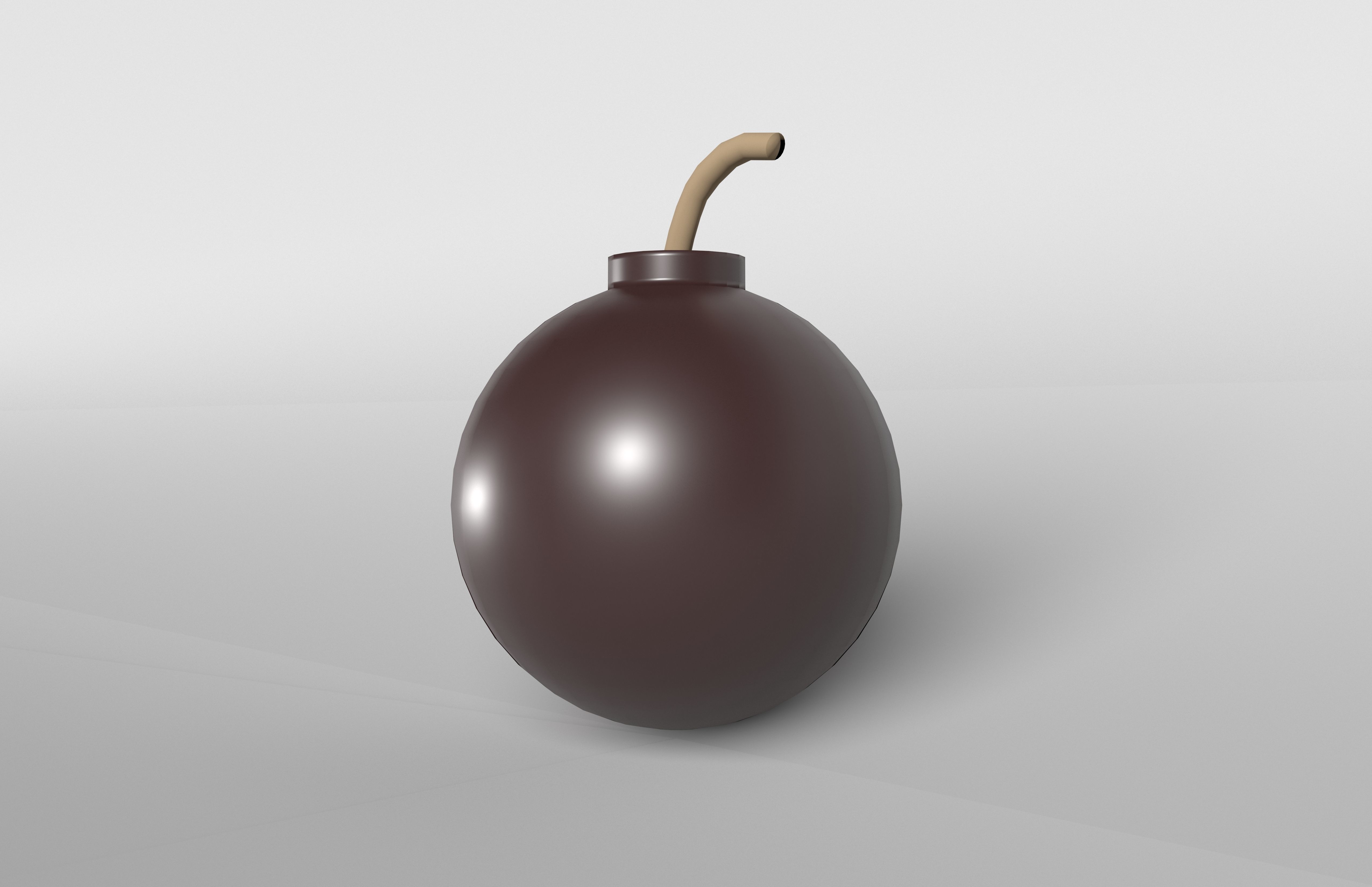 Bomb v1 005 Low-poly 3D model_2