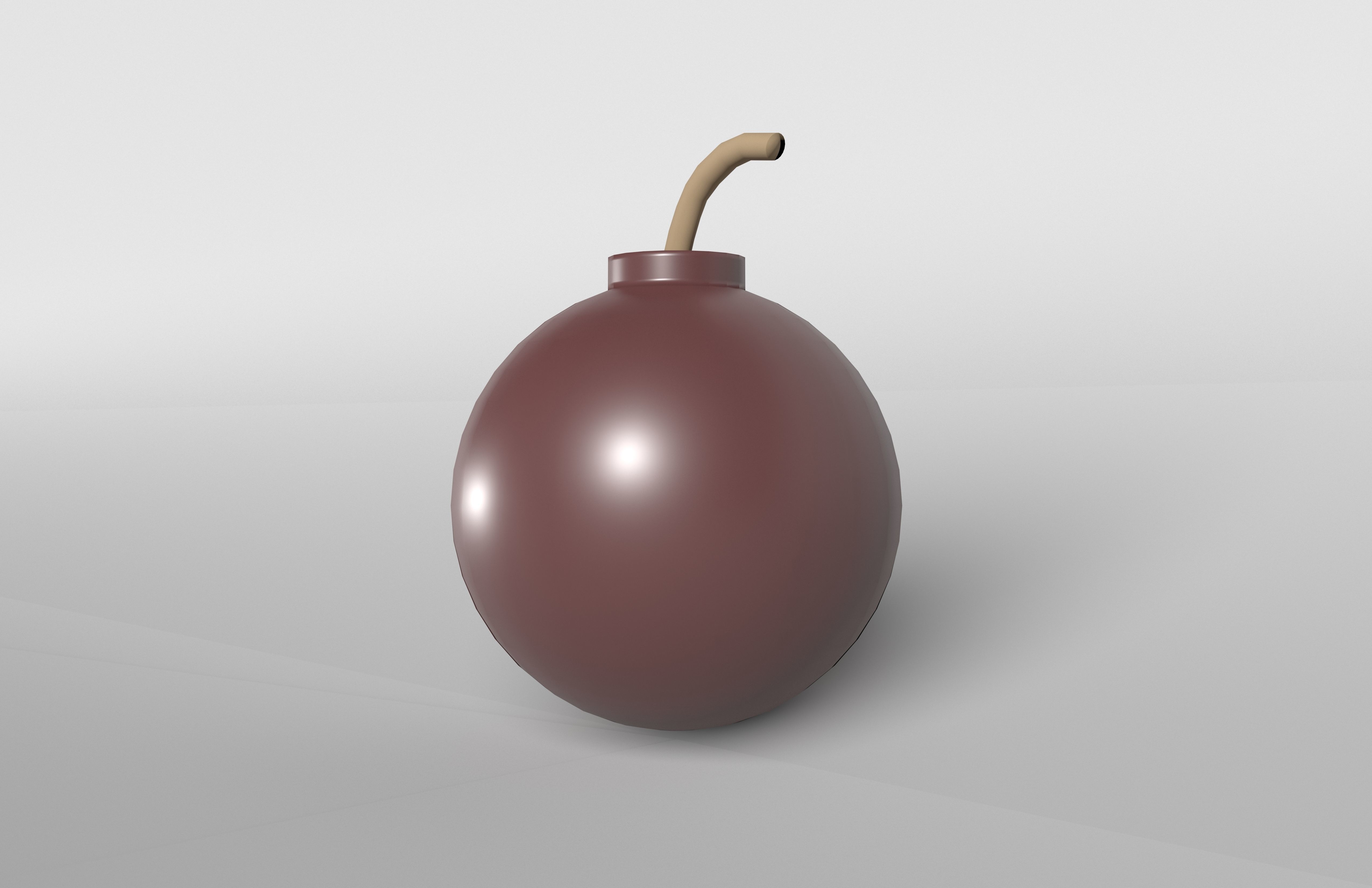 Bomb v1 006 Low-poly 3D model_2