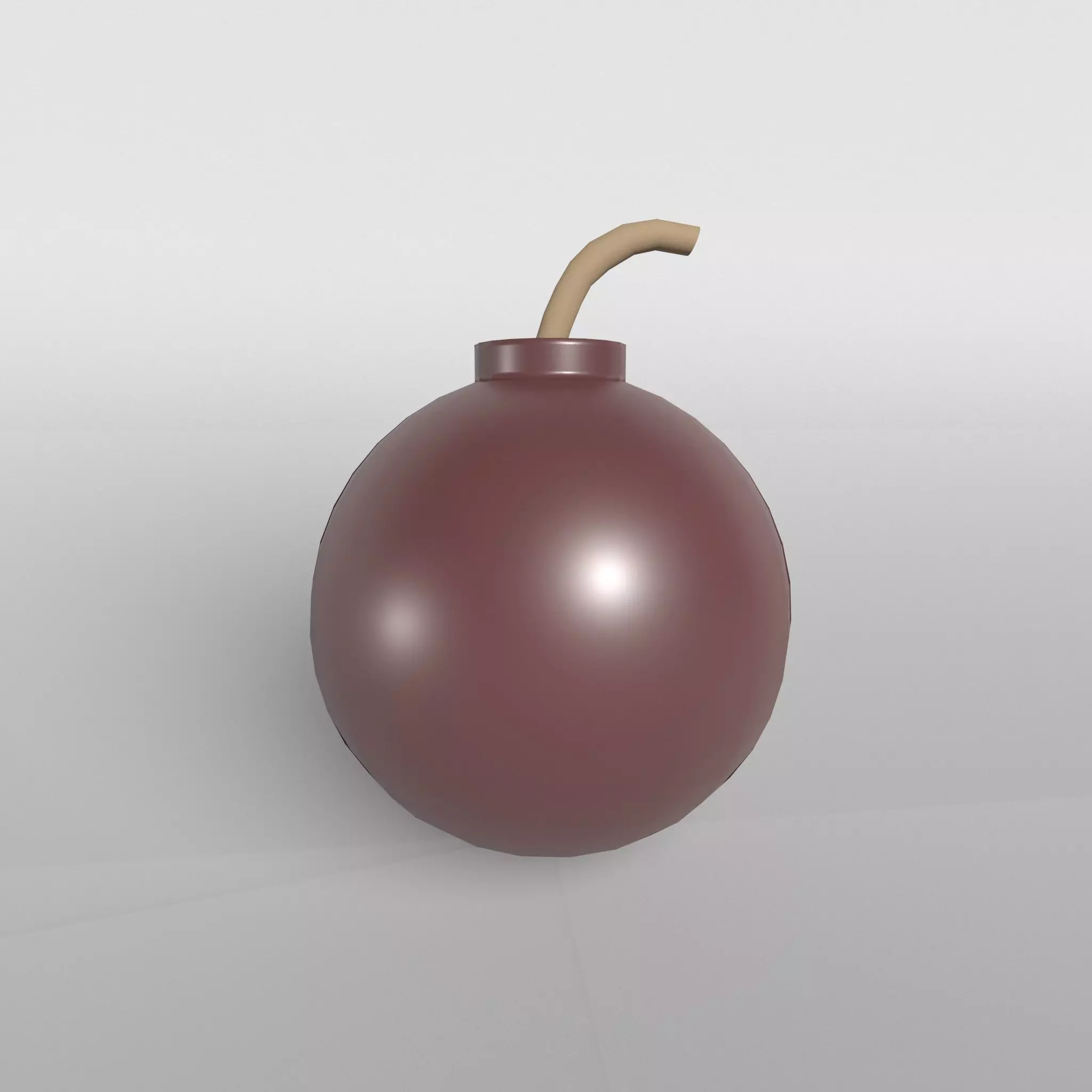 Bomb v1 006 Low-poly 3D model_0