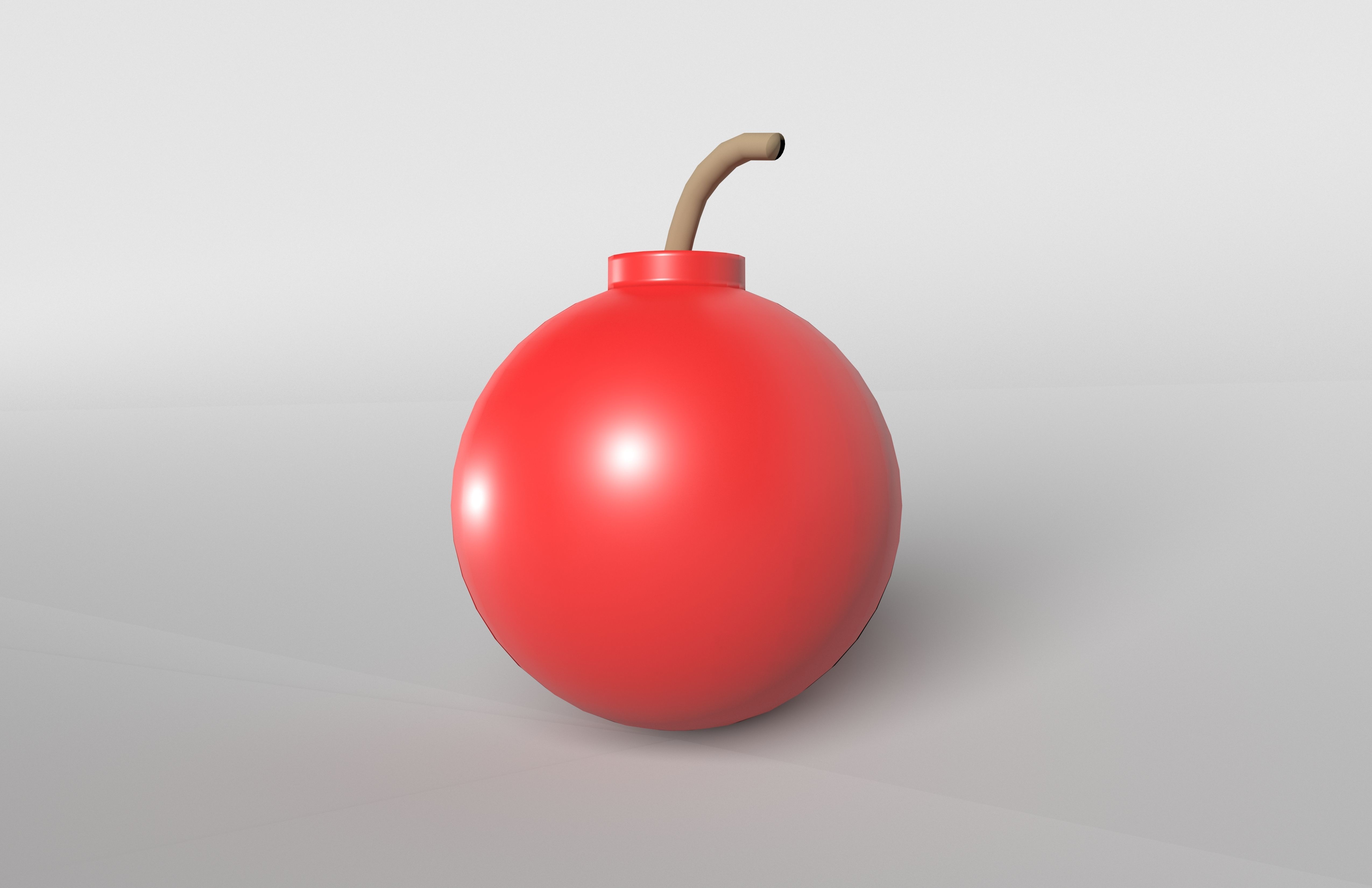 Bomb v1 008 Low-poly 3D model_2