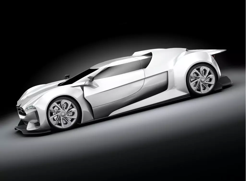 Citroen GT standard mat 3D model_0