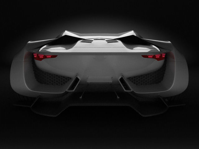 Citroen GT standard mat 3D model_10