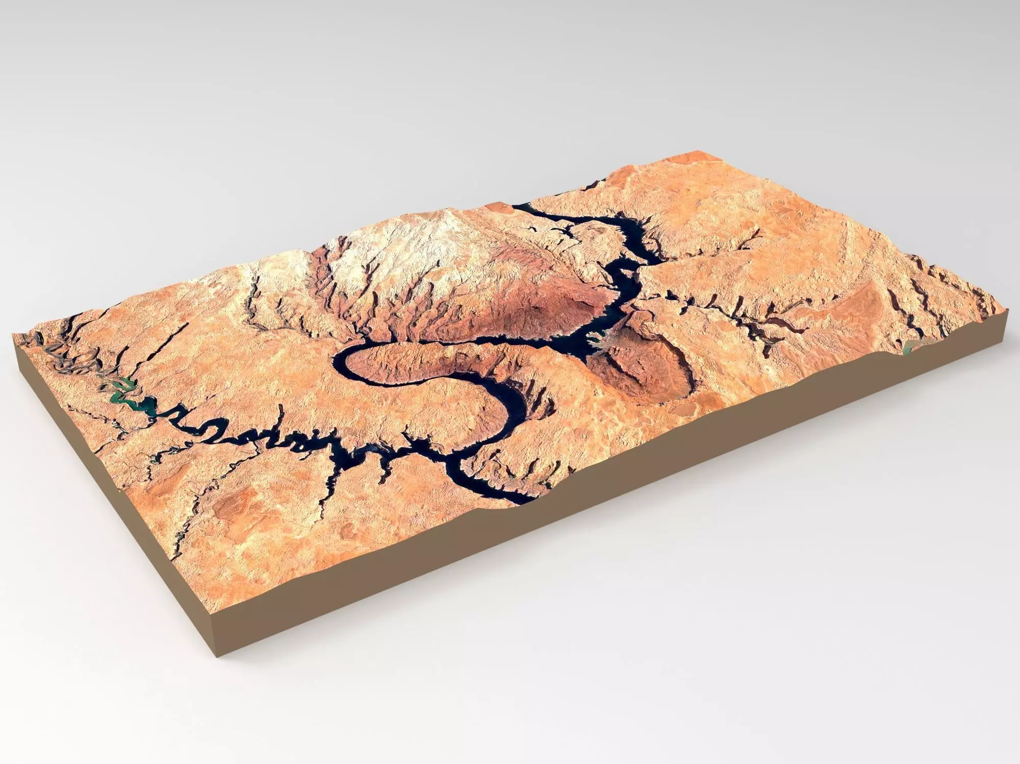 Mountain landscape 3D model