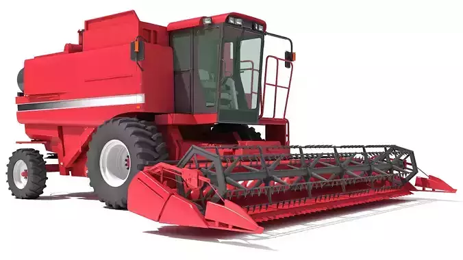 Combine Harvester 3D Models 3D model