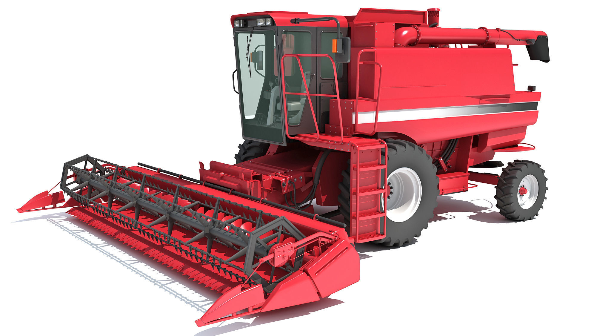 Combine Harvester 3D Models 3D model_1