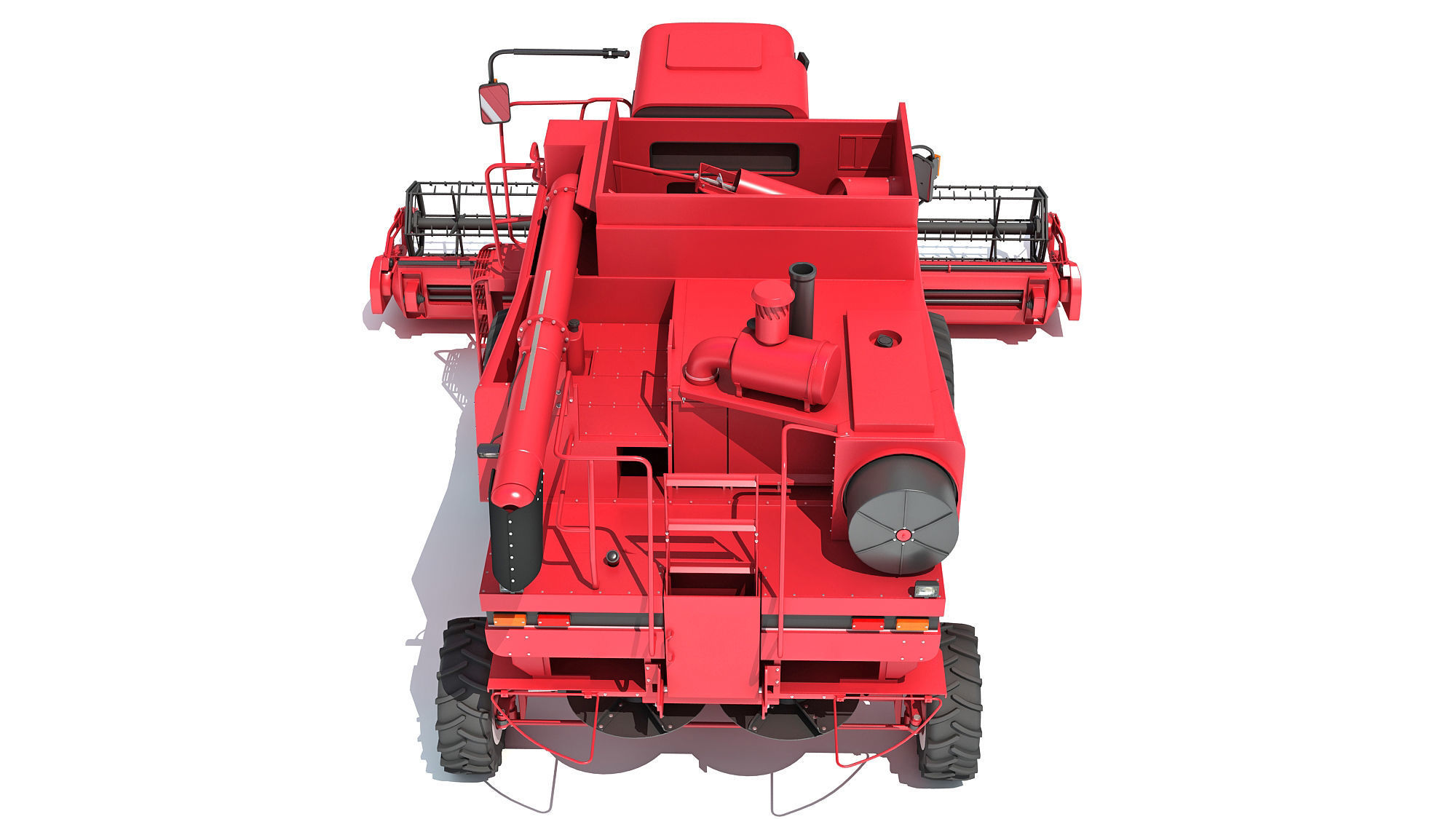 Combine Harvester 3D Models 3D model_5