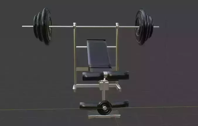 gym tool blender 2 8 mem 106  peak 157  verts 31937  obj file 