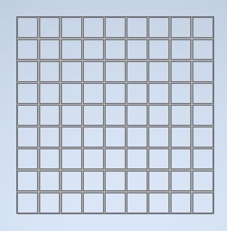 3D Design mesh grid 3D print model_3