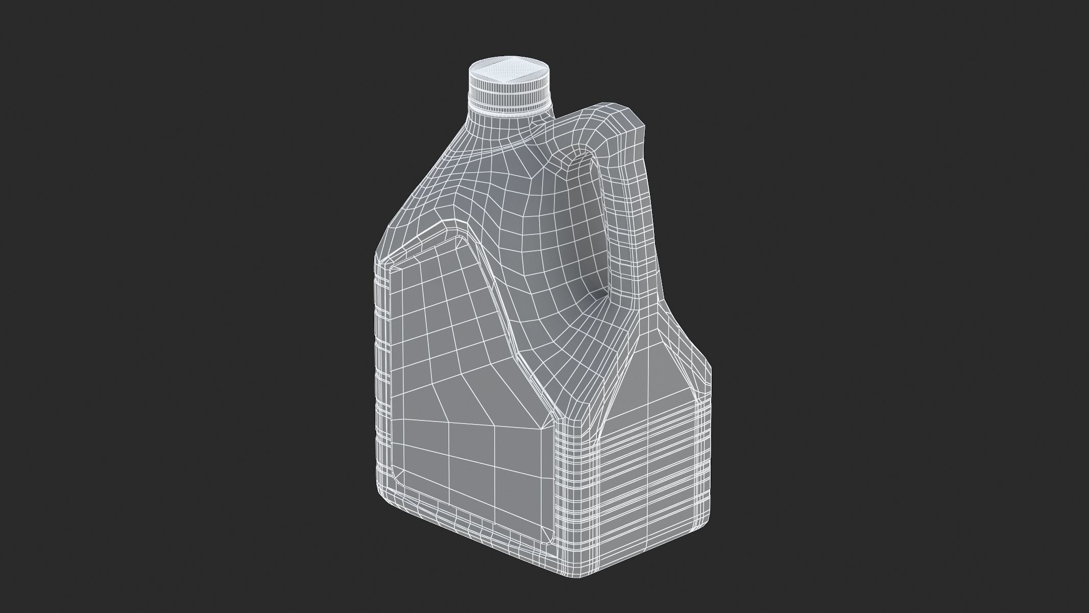 Mobil 1 Super 2000 X1 10W-40 Engine Oil 3D model_23