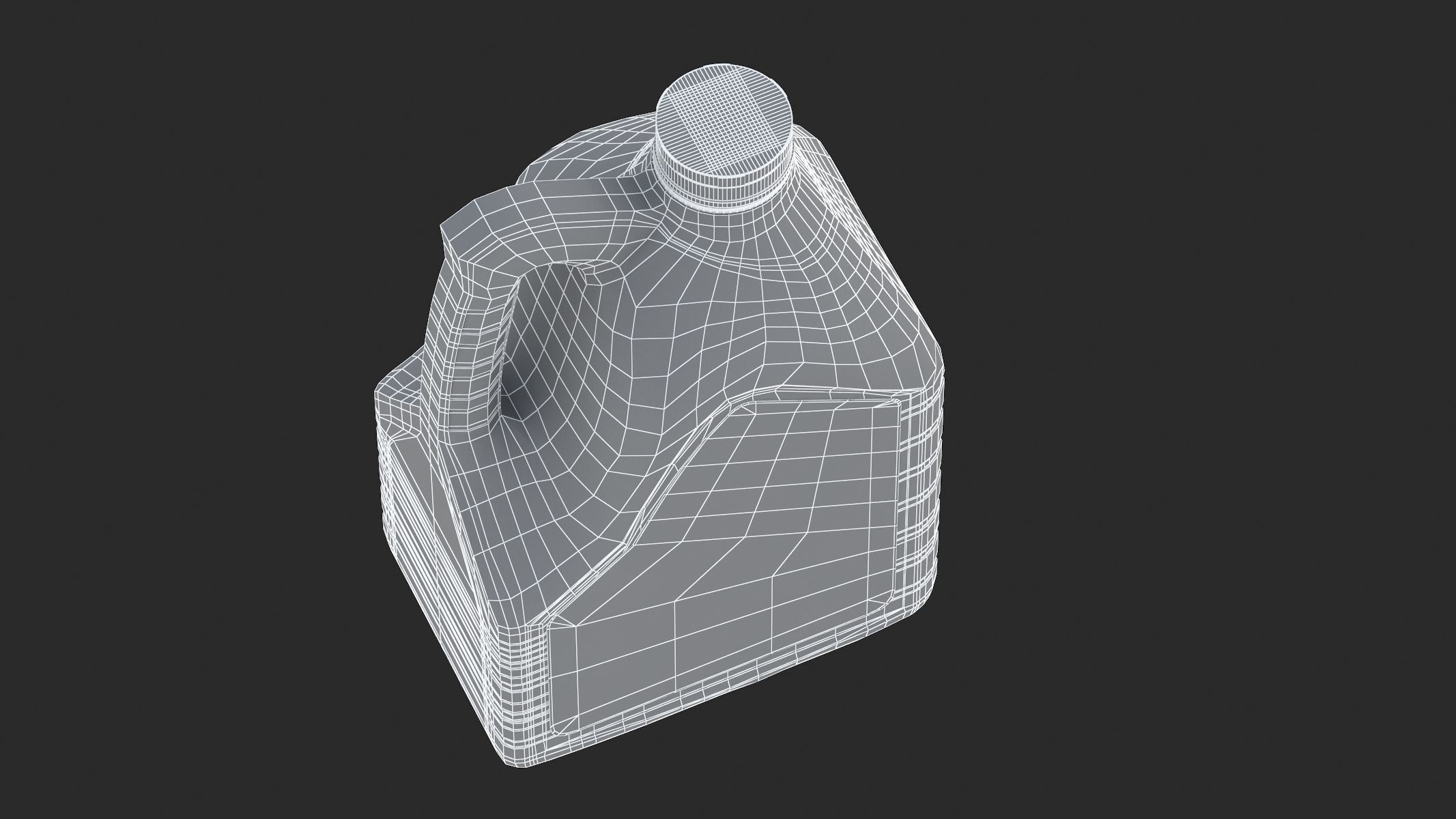 Mobil 1 Super 2000 X1 10W-40 Engine Oil 3D model_28