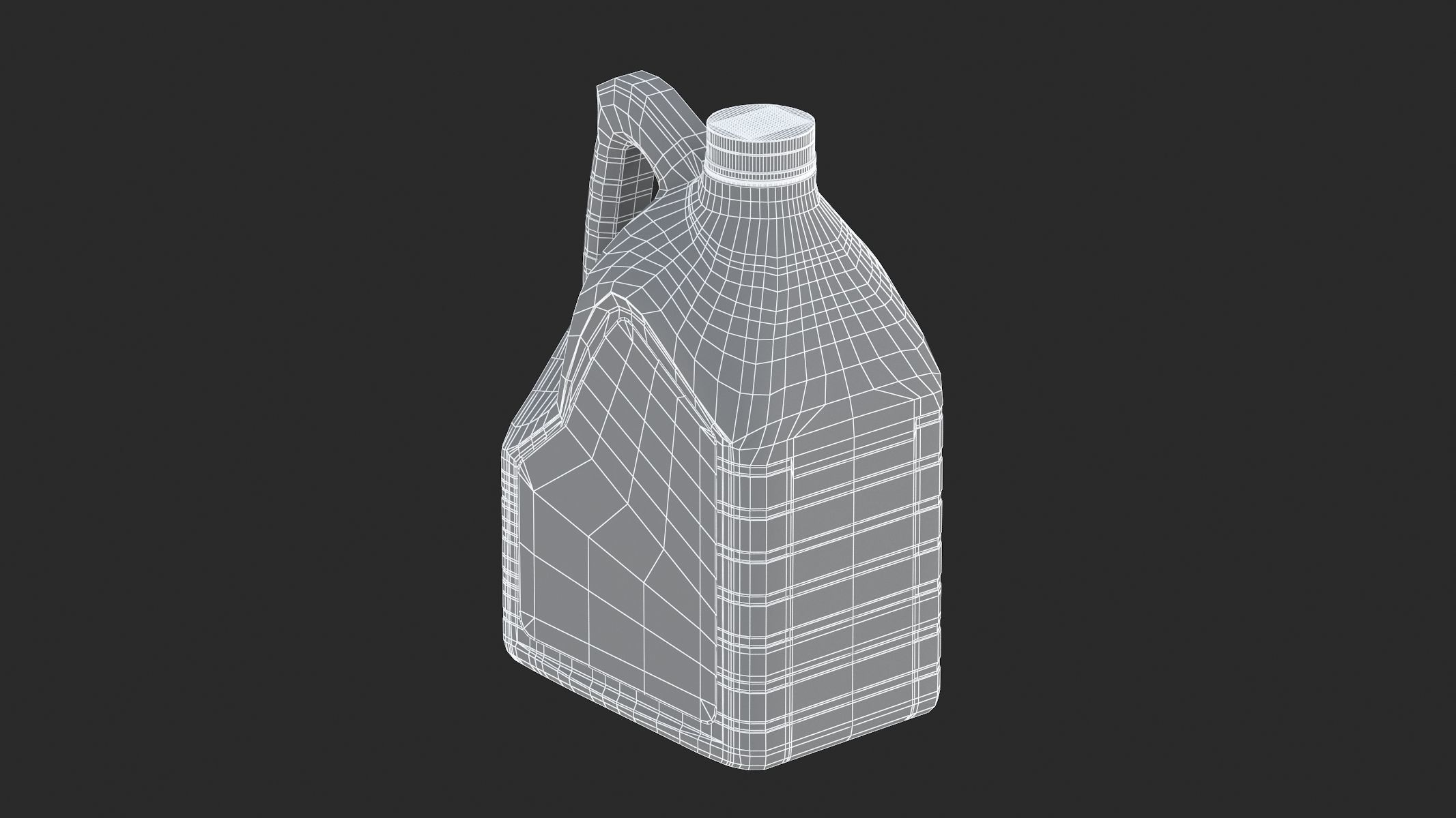 Mobil 1 Super 2000 X1 10W-40 Engine Oil 3D model_27