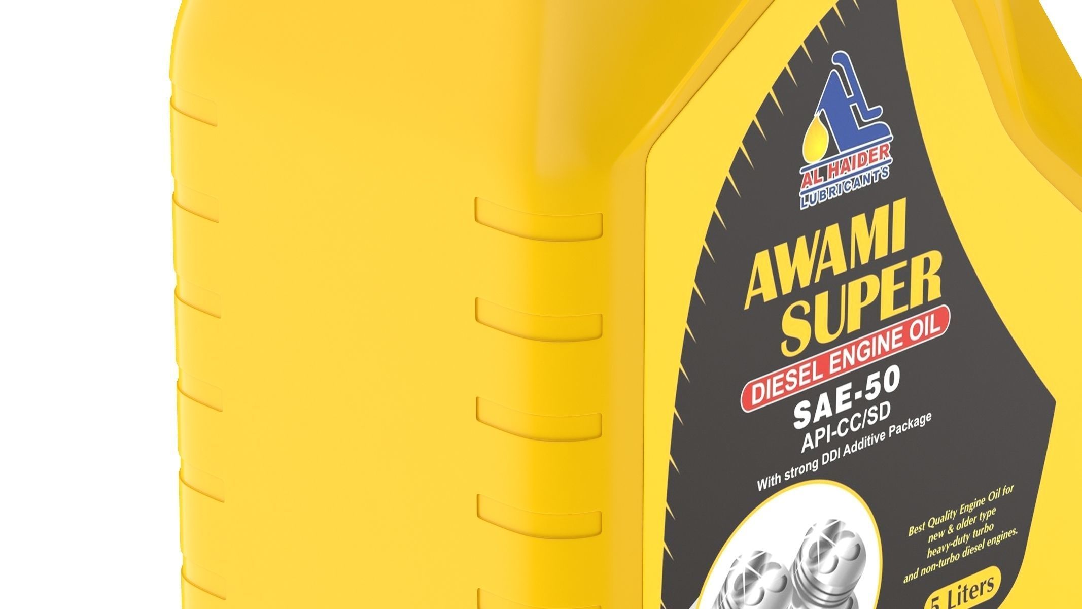 Mobil 1 Super 2000 X1 10W-40 Engine Oil 3D model_15