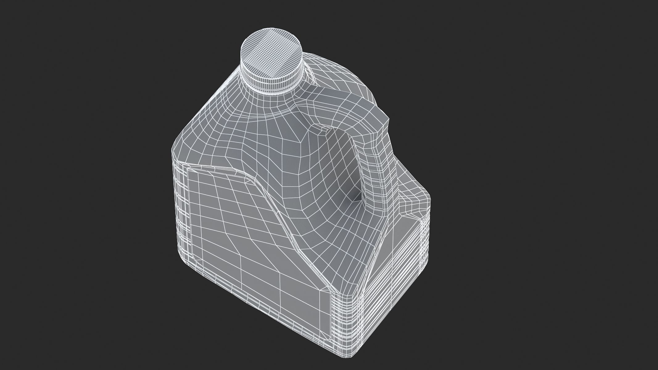 Mobil 1 Super 2000 X1 10W-40 Engine Oil 3D model_29