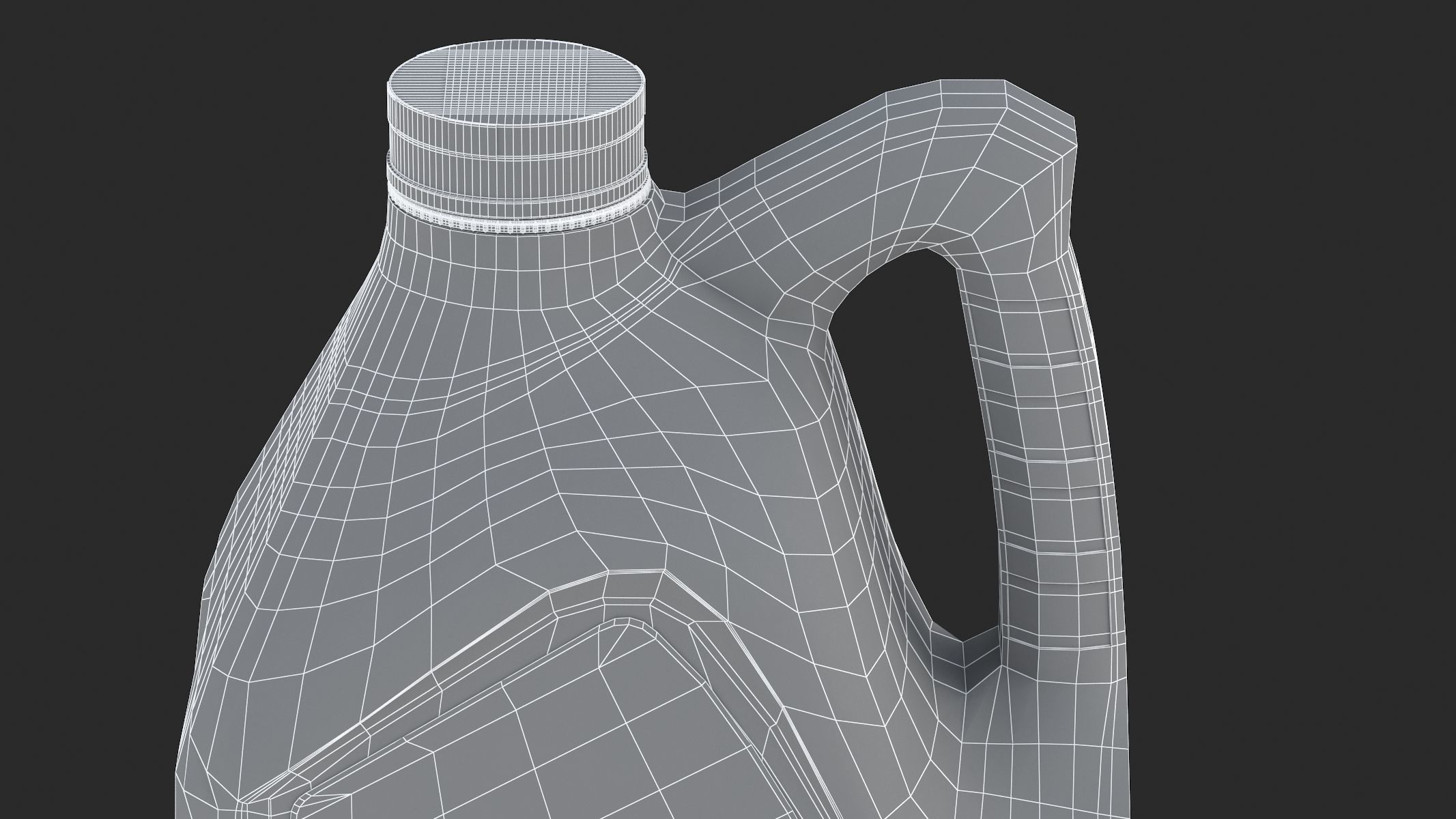 Mobil 1 Super 2000 X1 10W-40 Engine Oil 3D model_34