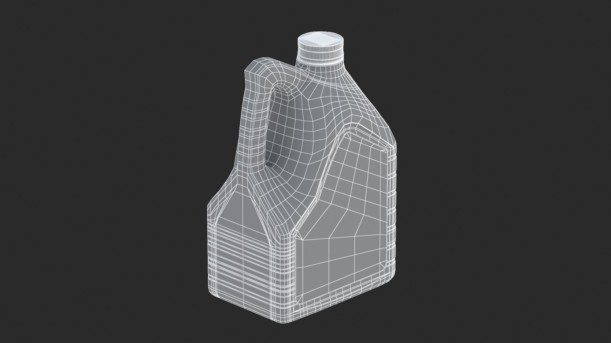 Mobil 1 Super 2000 X1 10W-40 Engine Oil 3D model_21