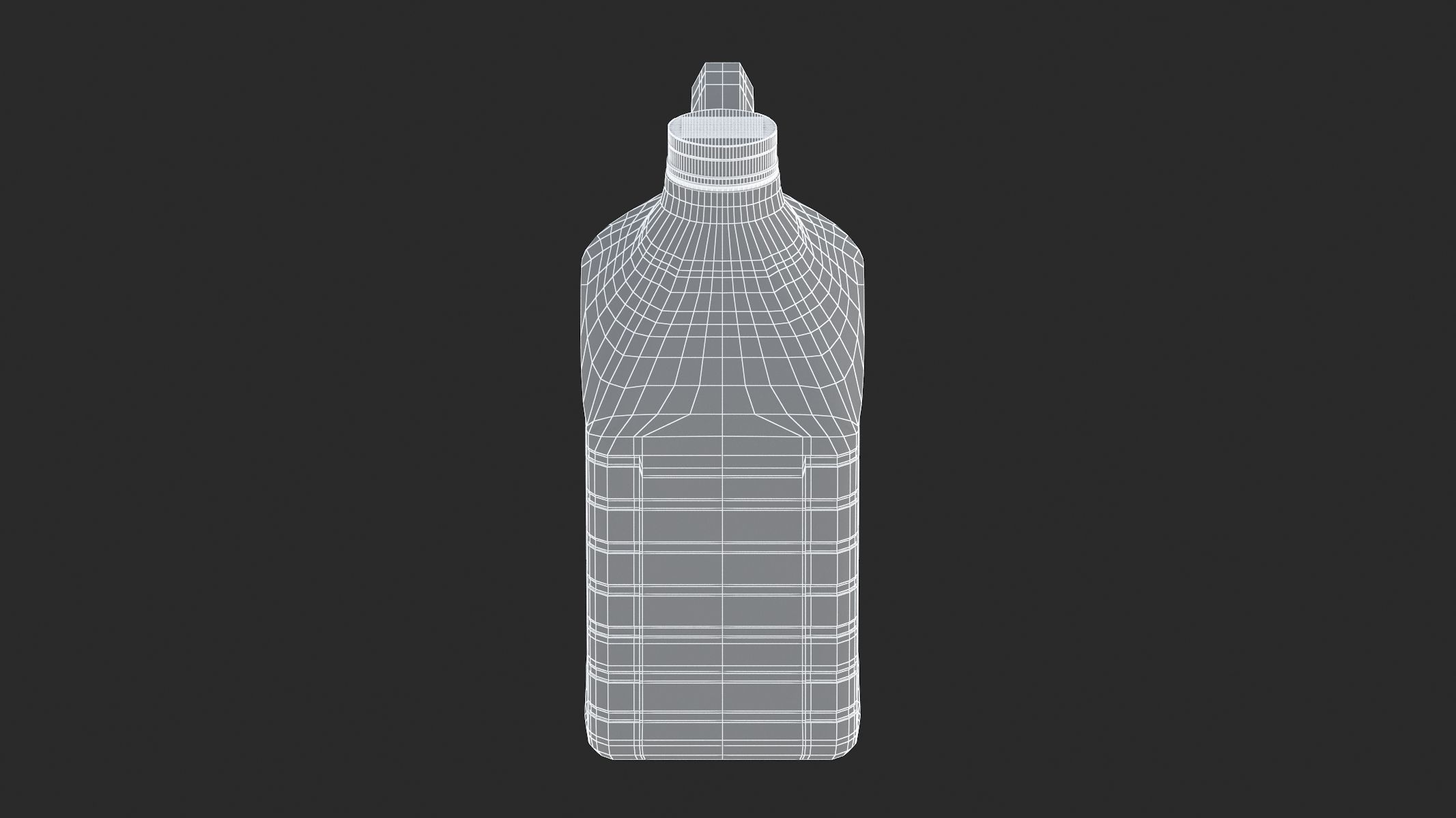 Mobil 1 Super 2000 X1 10W-40 Engine Oil 3D model_26
