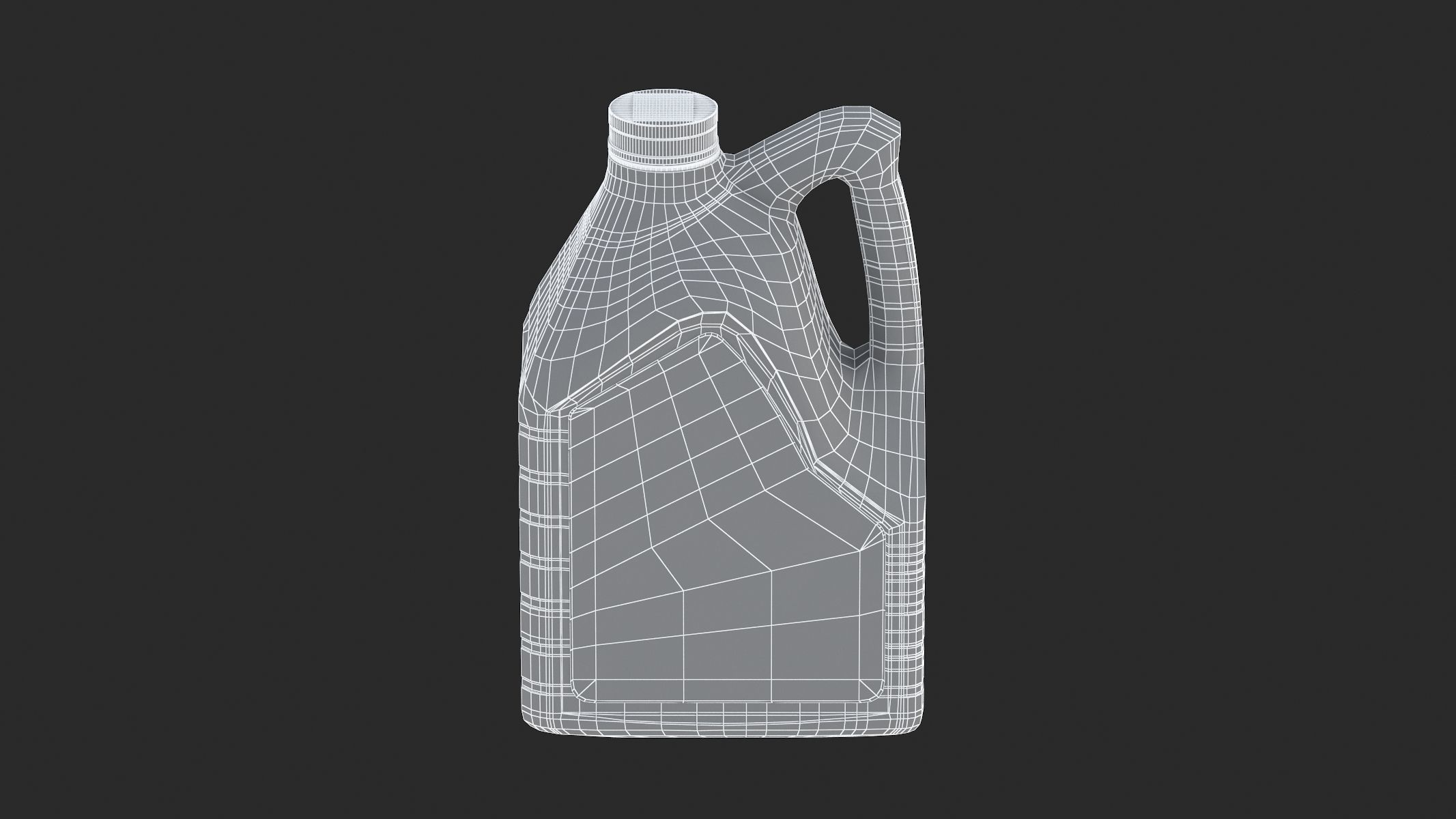 Mobil 1 Super 2000 X1 10W-40 Engine Oil 3D model_24