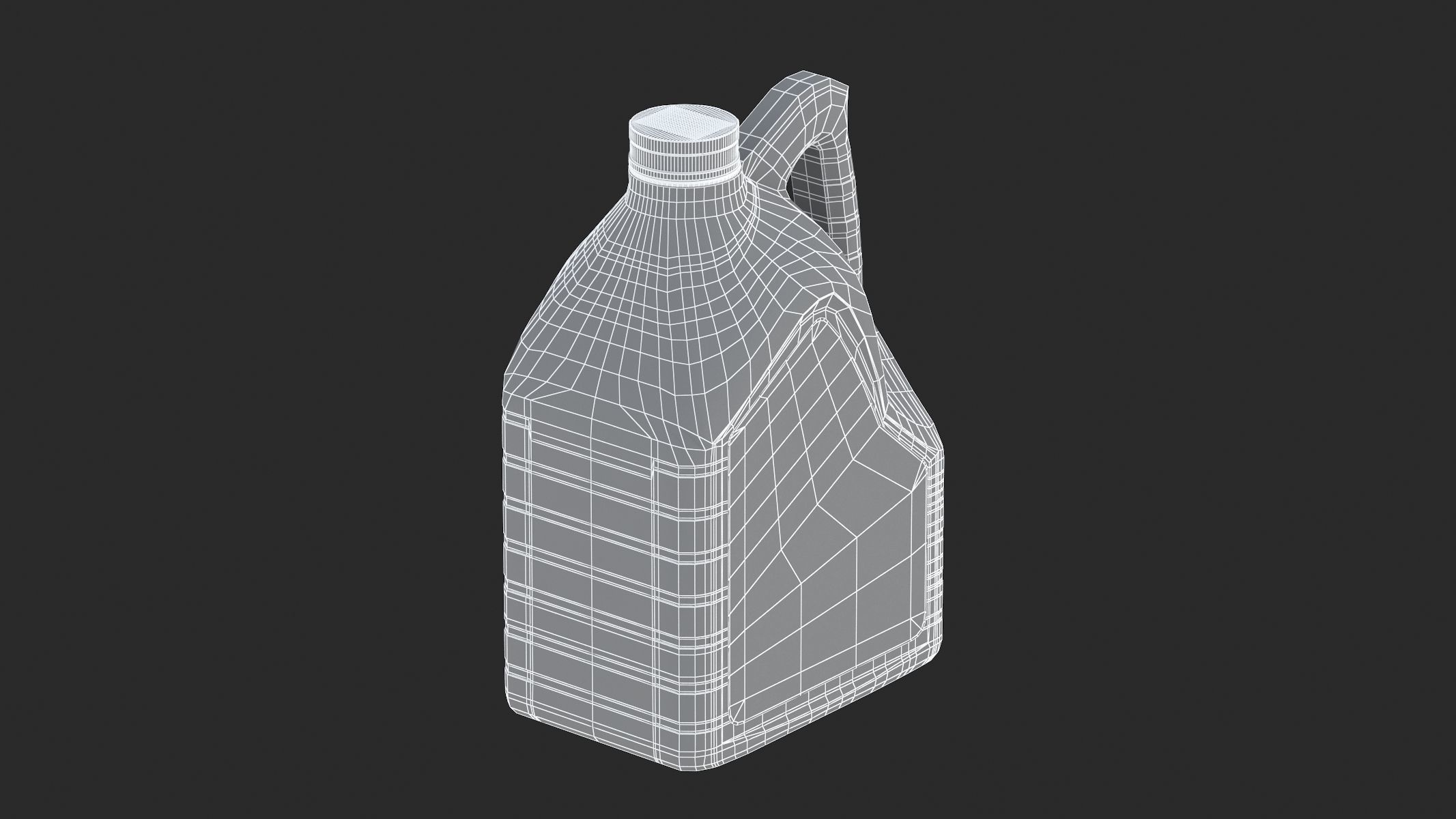 Mobil 1 Super 2000 X1 10W-40 Engine Oil 3D model_25